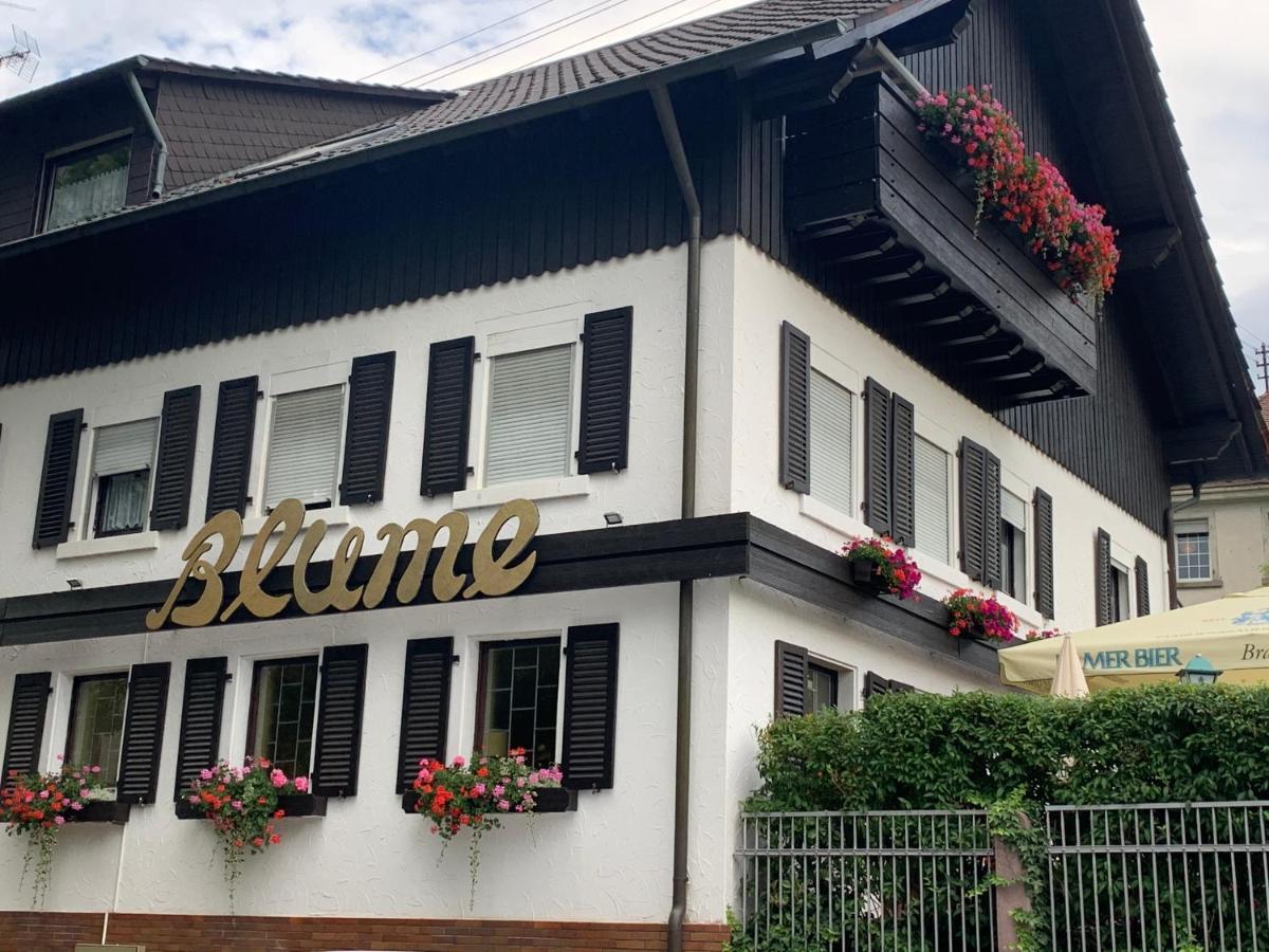 באדן-באדן Gasthaus Blume מראה חיצוני תמונה